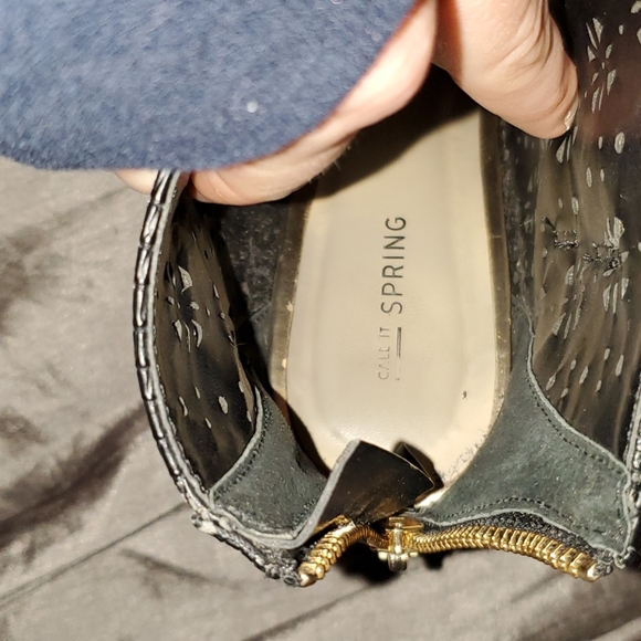 6 inch Bootie Styled Heels. - Picture 3 of 4